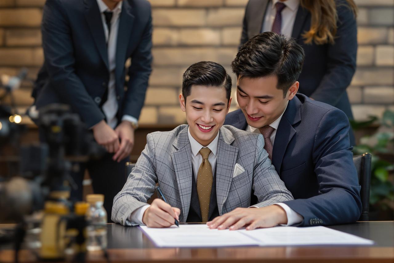 签约新生代演员陈思远，国产视频艺人矩阵再添新星